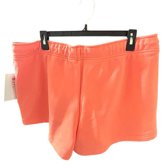 NWT Athleta Women’s Sz XL Heavyweight Terry Sportie Short in Mimosa Pink - Picture 10 of 11